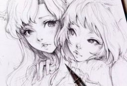 动漫女画,描绘青春与梦想的画卷